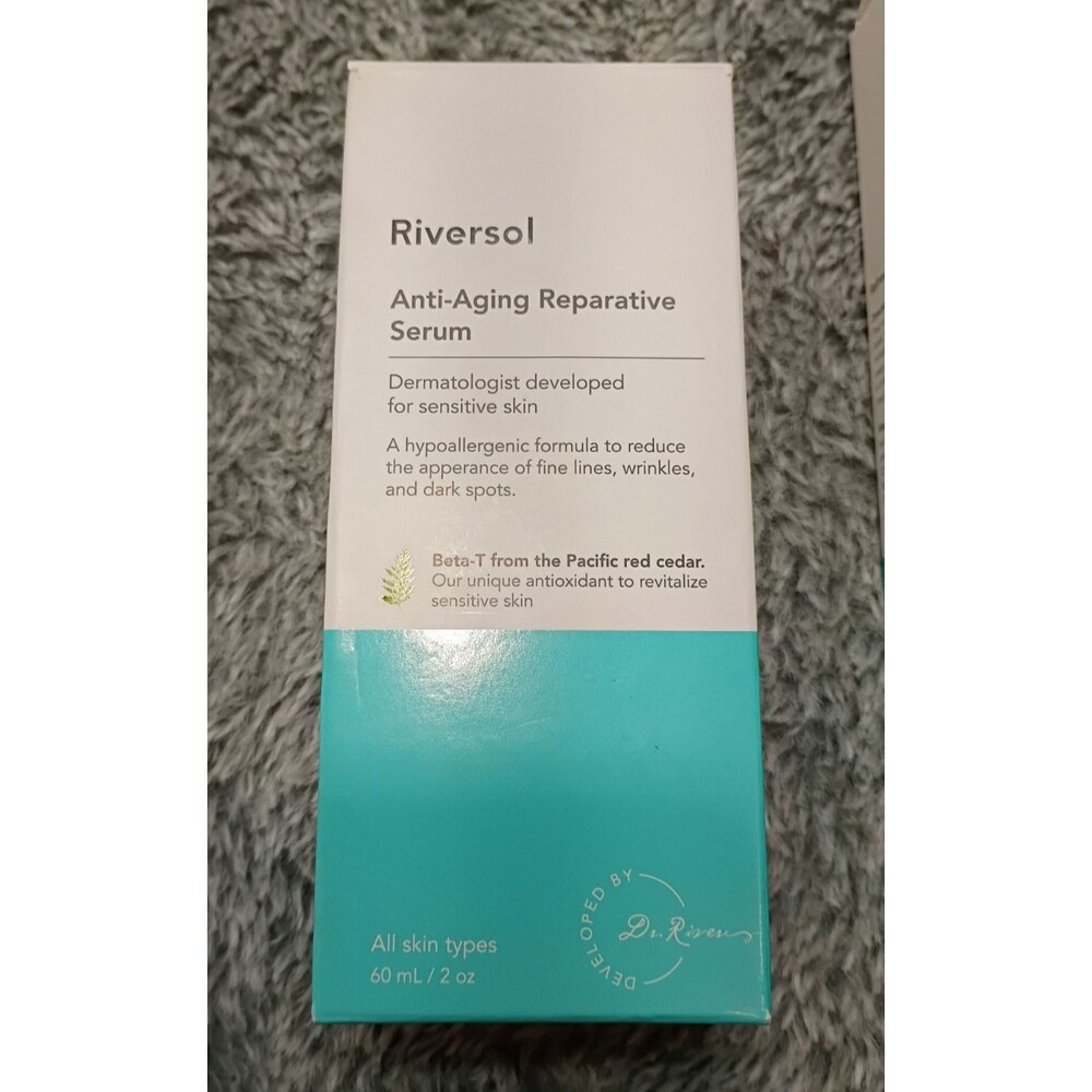 Riversol Anti-Aging Reparative Serum, Gel Cleanser, Exfoliating Glycolic Peel - Picture 4 of 8
